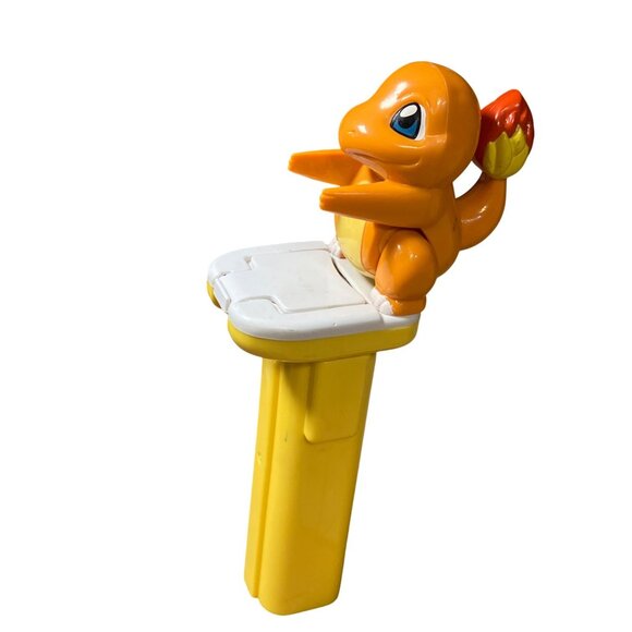 Bandai Charmander Candy Dispenser Yellow Orange Collectible Pokemon Figure 1998 - Picture 2 of 13